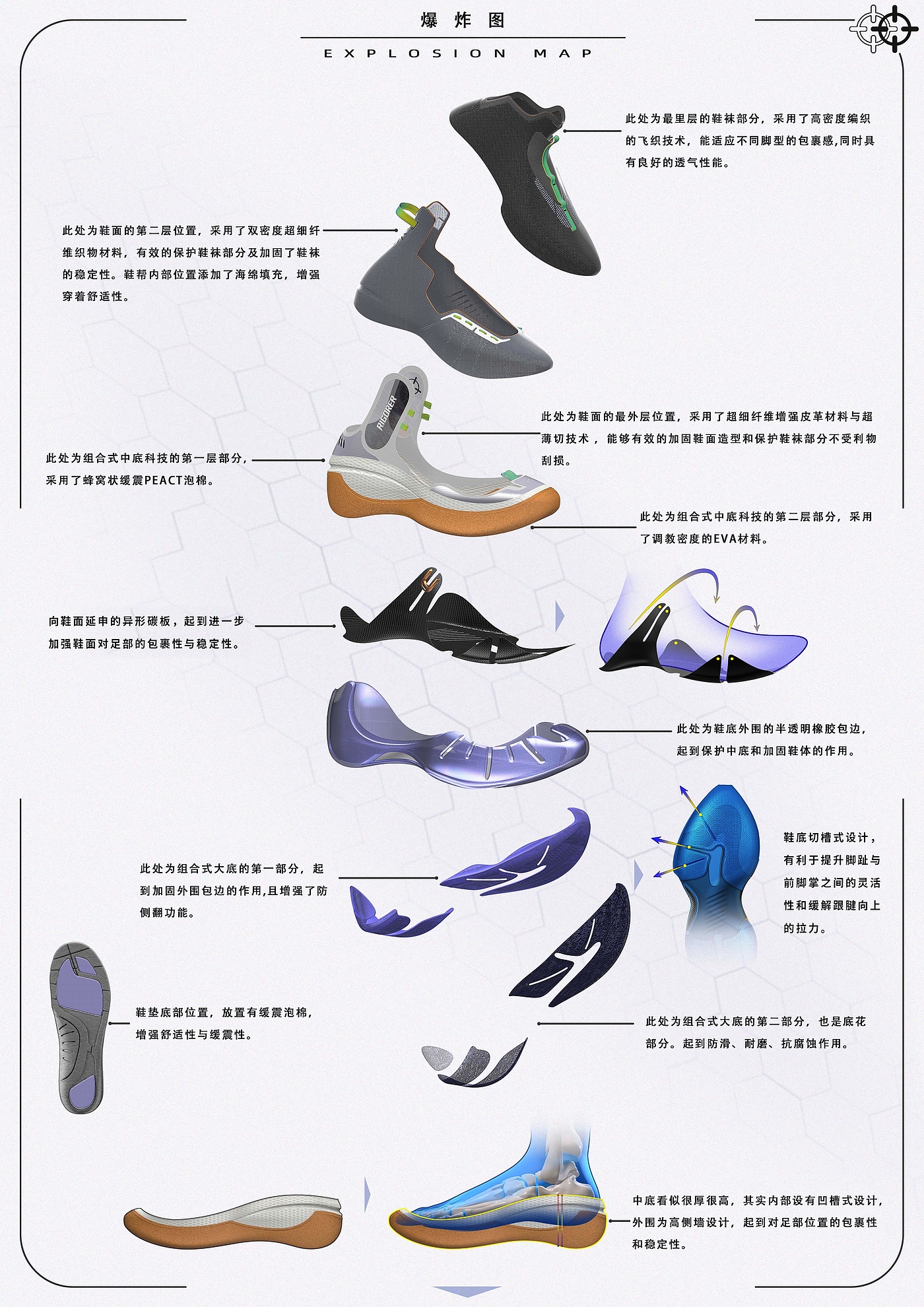 Concept sneakers basketball shoes，