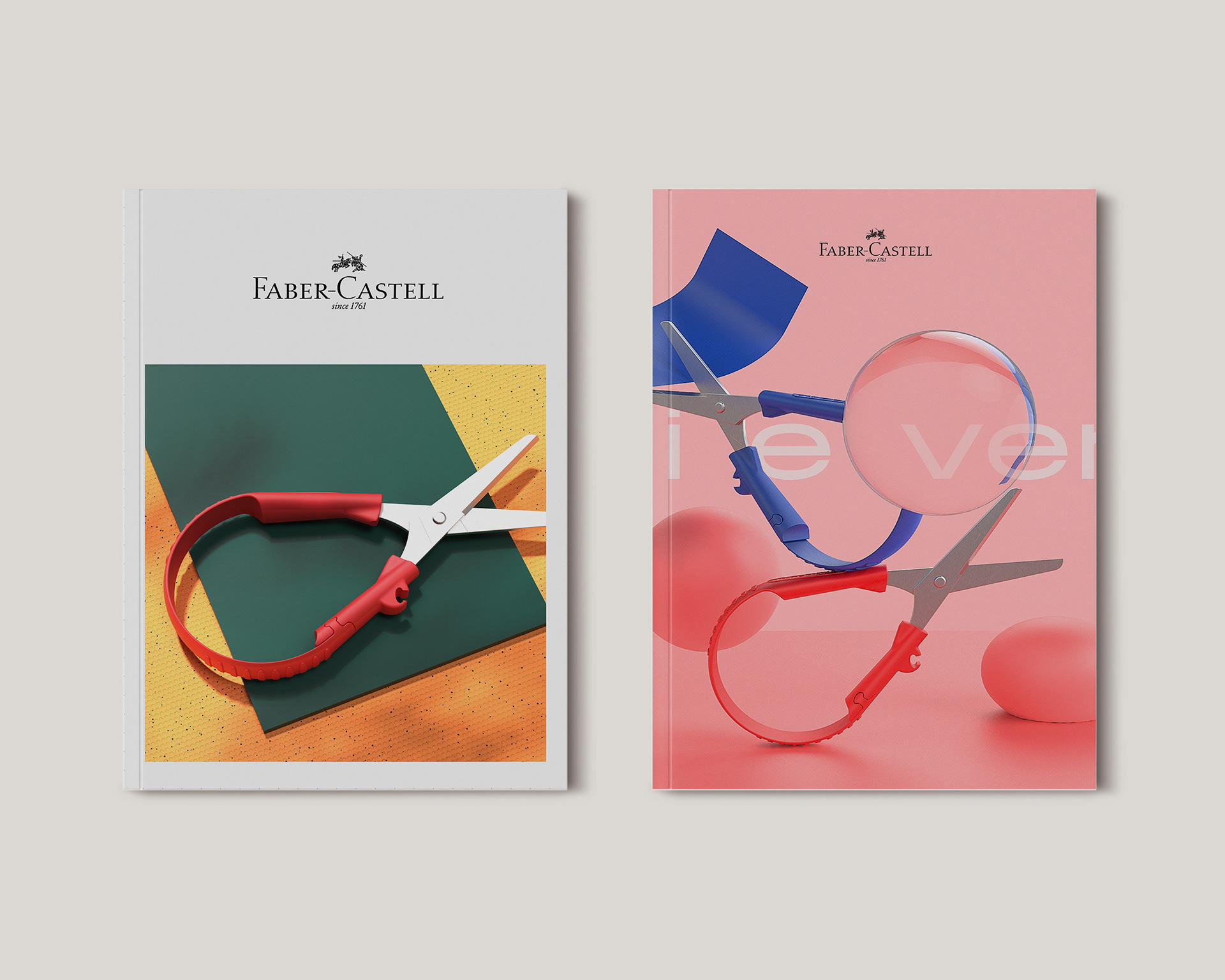 Stationery design，scissors，