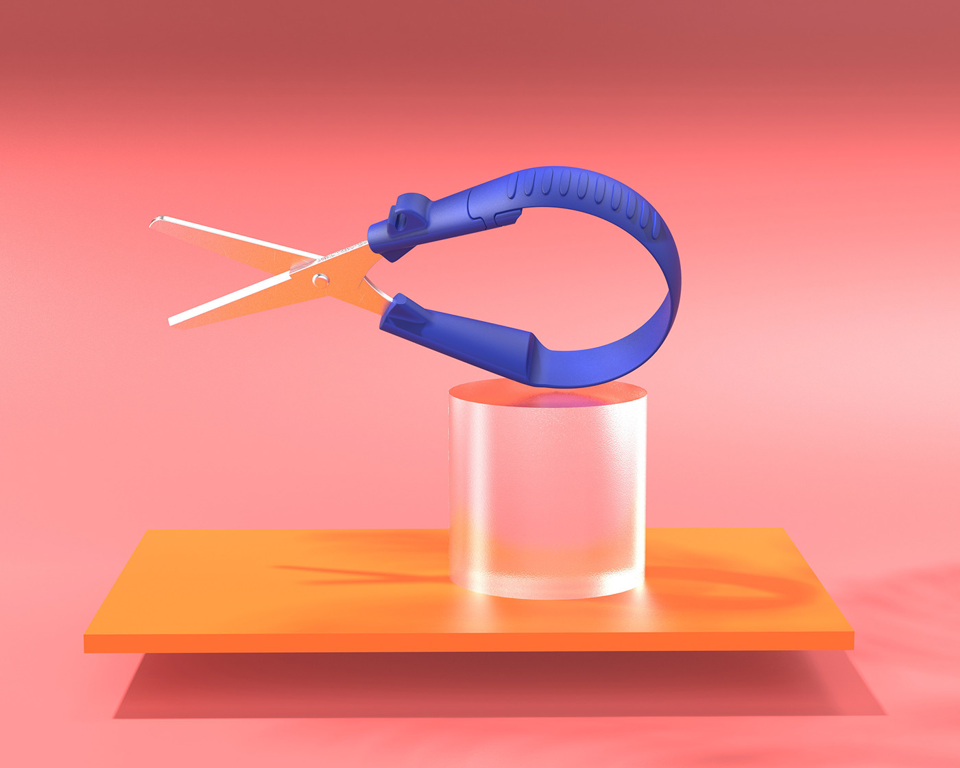 Stationery design，scissors，
