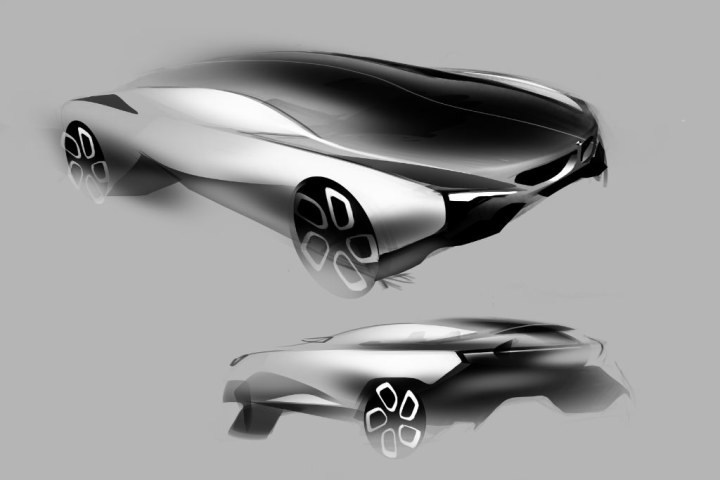 Automobile design，Two dimensional representation，ps，