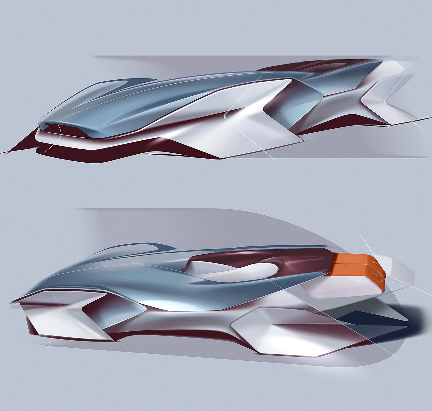 Sports car，transport，concept，future，Hand drawn，