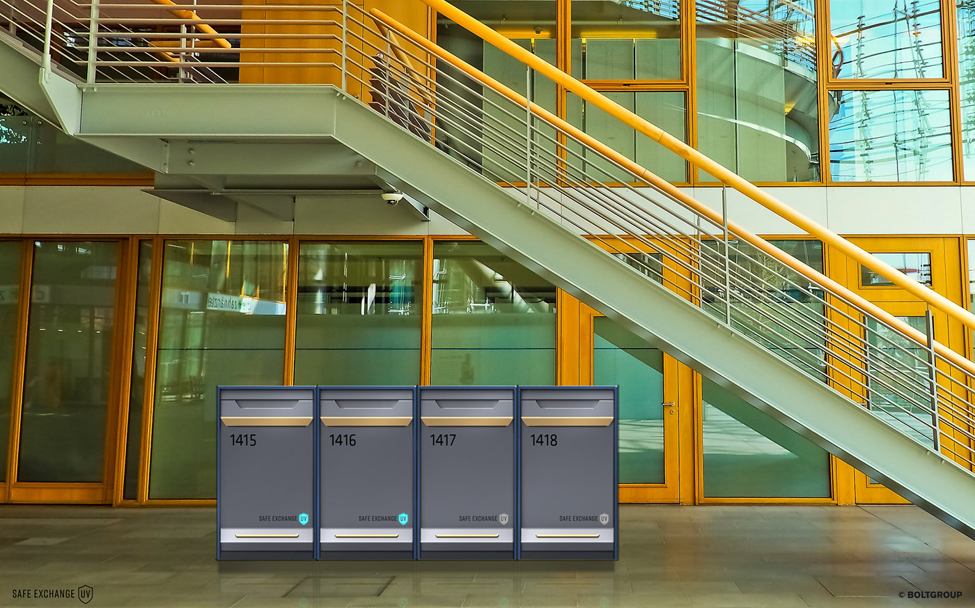 Safe Exchange UV，disinfect，epidemic situation，No contact，express，Lockers，