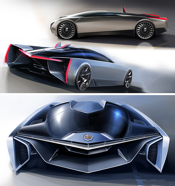 automobile，conceptual design，Cadillac，vehicle，