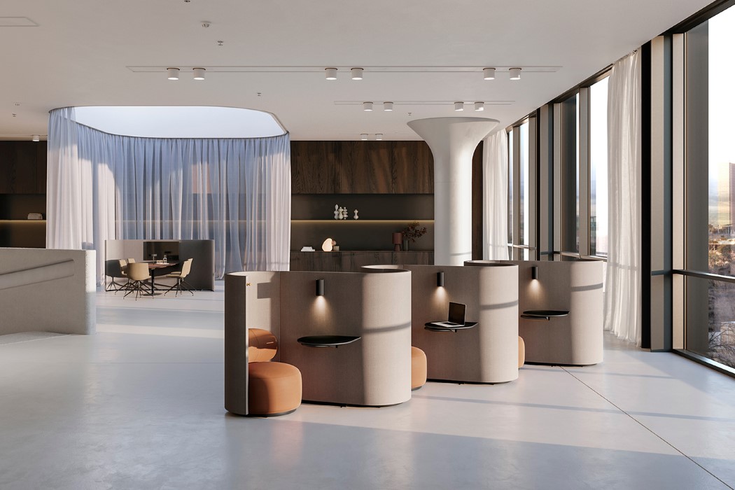 office，cubicle，fashion，security，Social distance，modularization，working space，Avion，