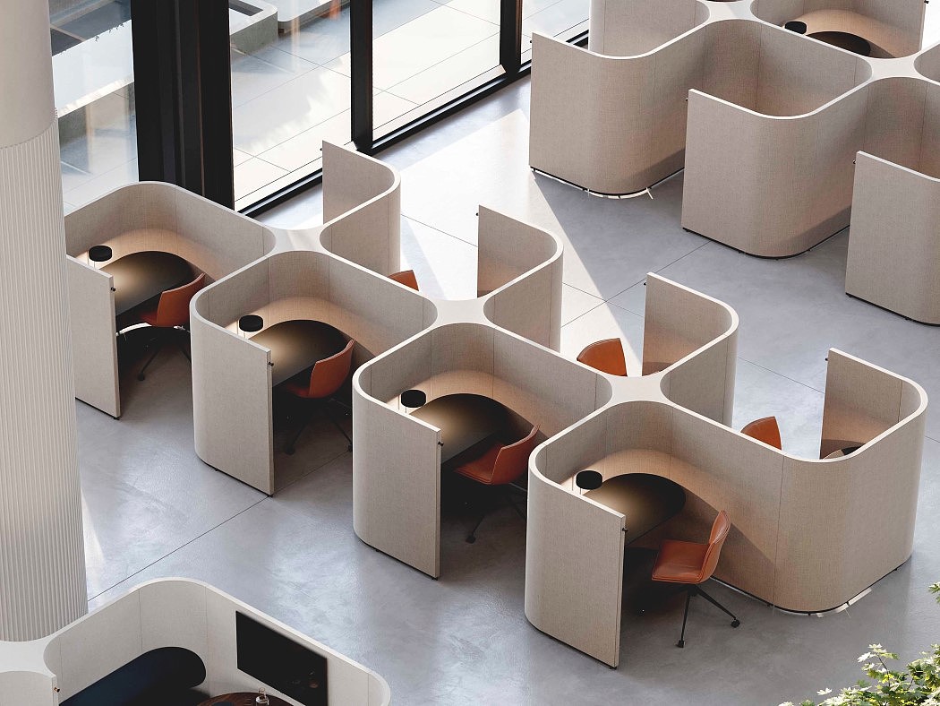 office，cubicle，fashion，security，Social distance，modularization，working space，Avion，