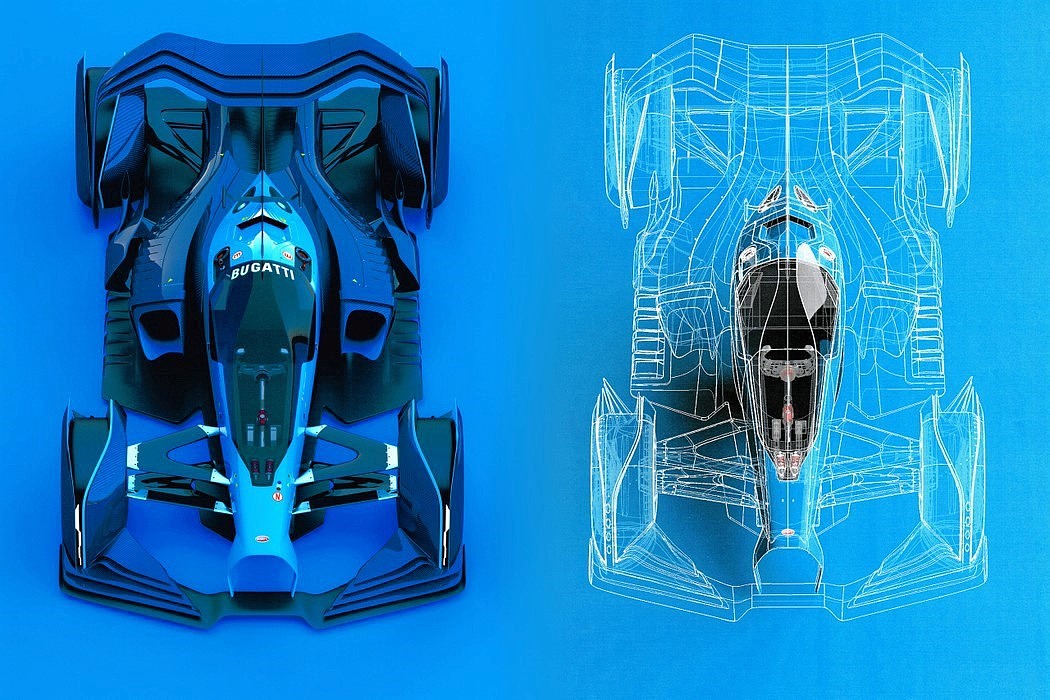 f1，racing，Bugatti，Type 35 Revival，concept，