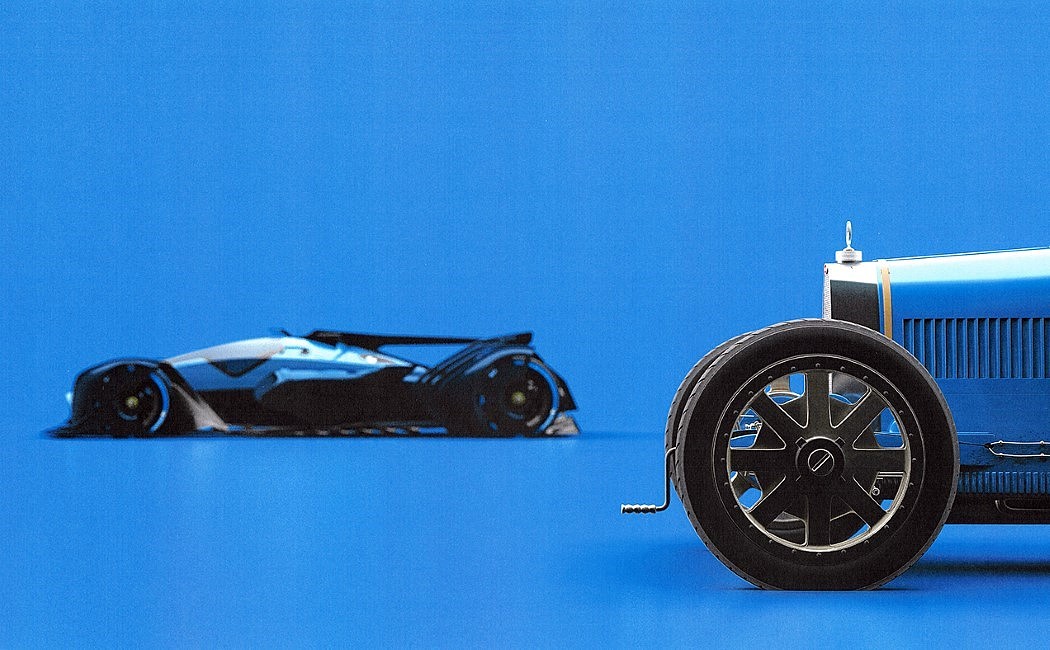 f1，racing，Bugatti，Type 35 Revival，concept，