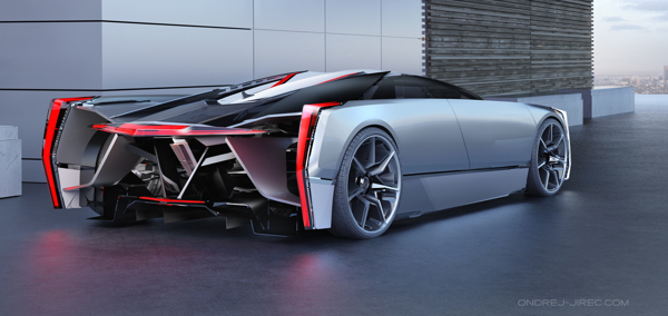 automobile，conceptual design，Cadillac，vehicle，