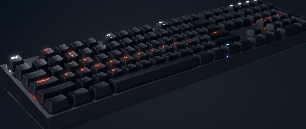 MasterKeys，keyboard，Digital，Optical keyboard，