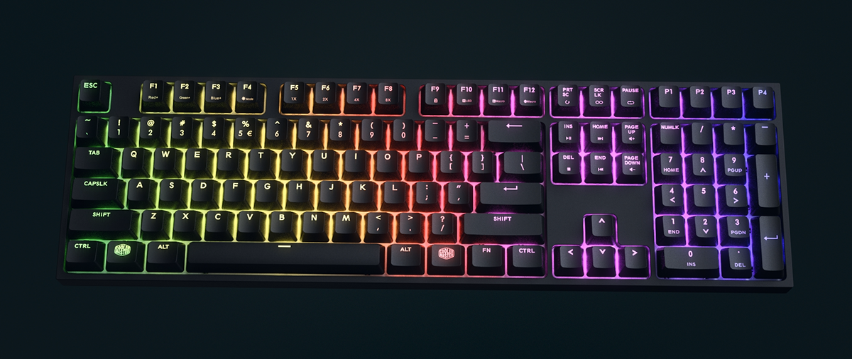 MasterKeys，keyboard，Digital，Optical keyboard，