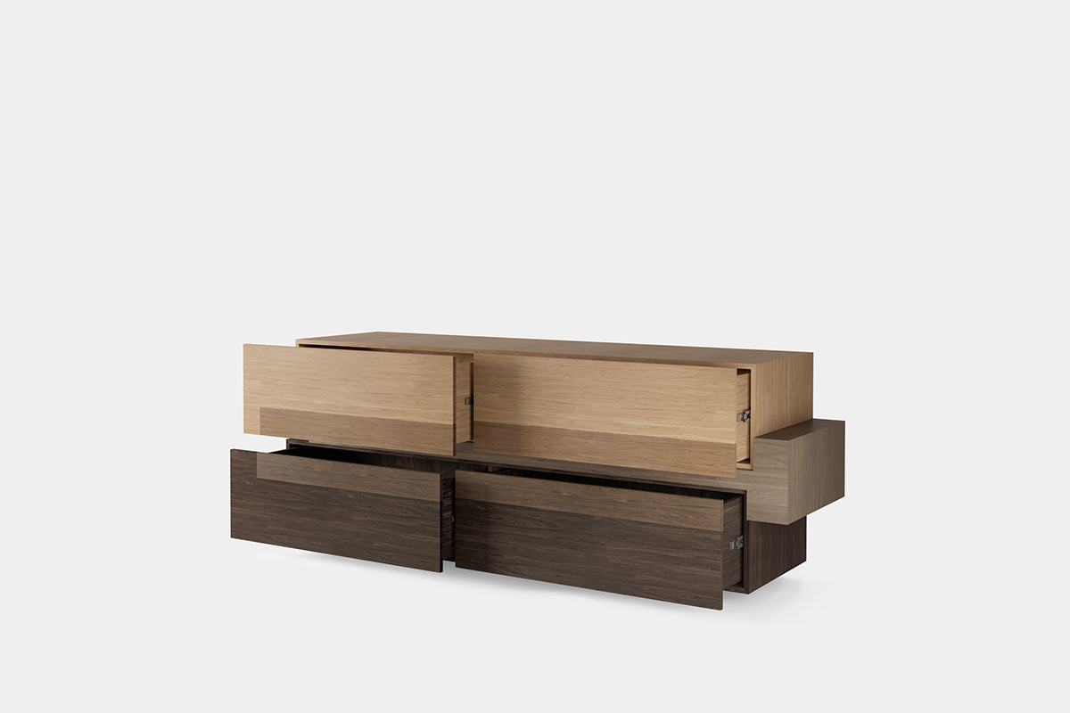 Booleans，furniture design ，woodiness，