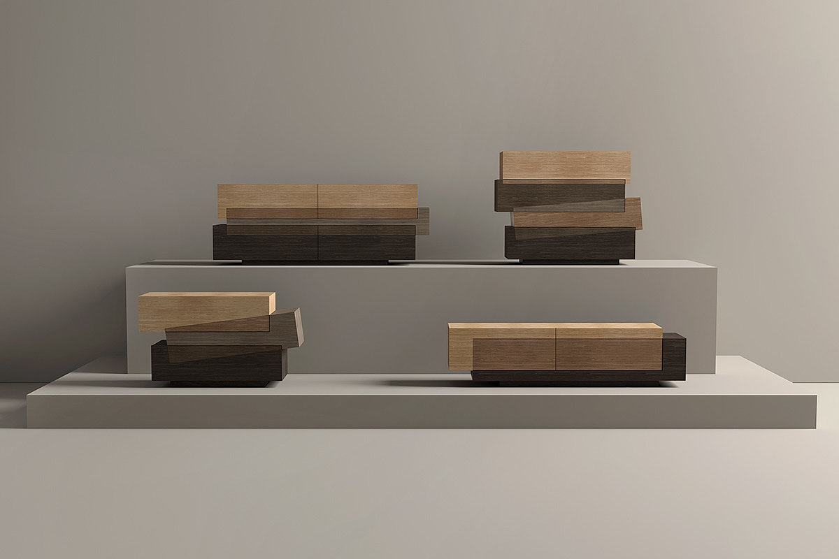 Booleans，furniture design ，woodiness，