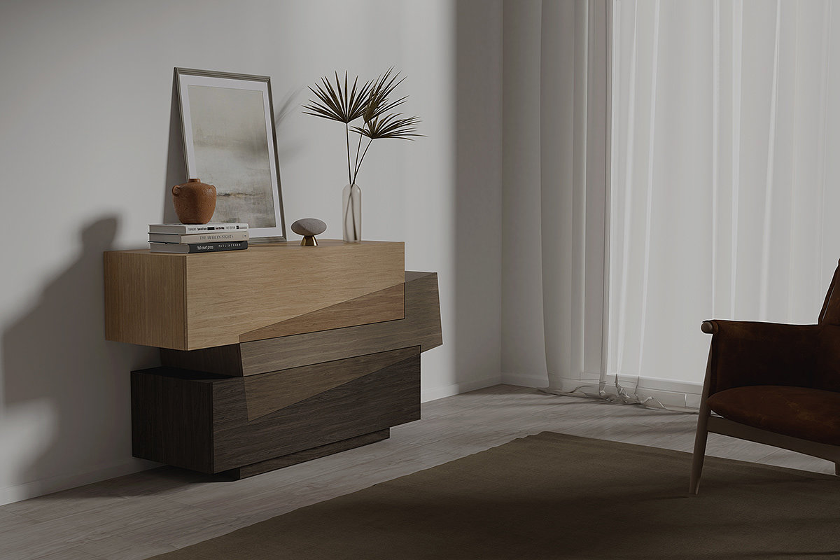 Booleanos，家具设计，木质，