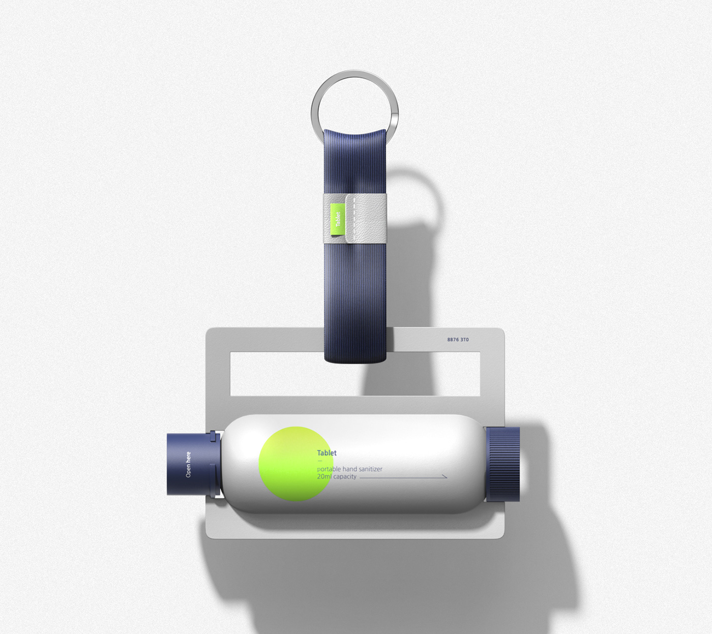 TABLET，Portable hand sanitizer，packing design，