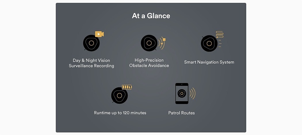 AI robot，sweeping machine，black，