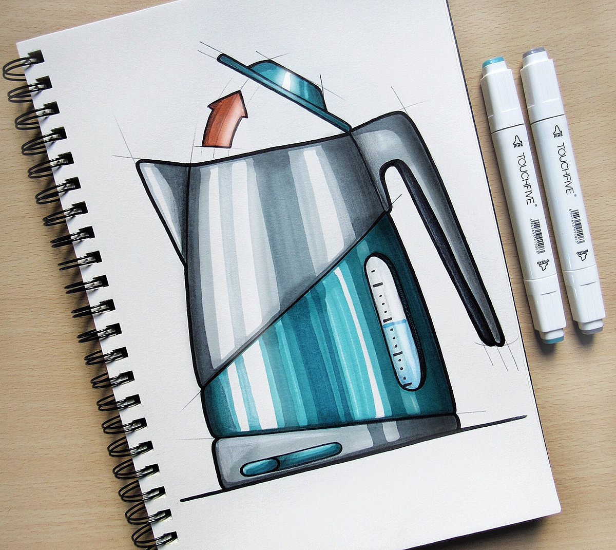 Hand drawn，