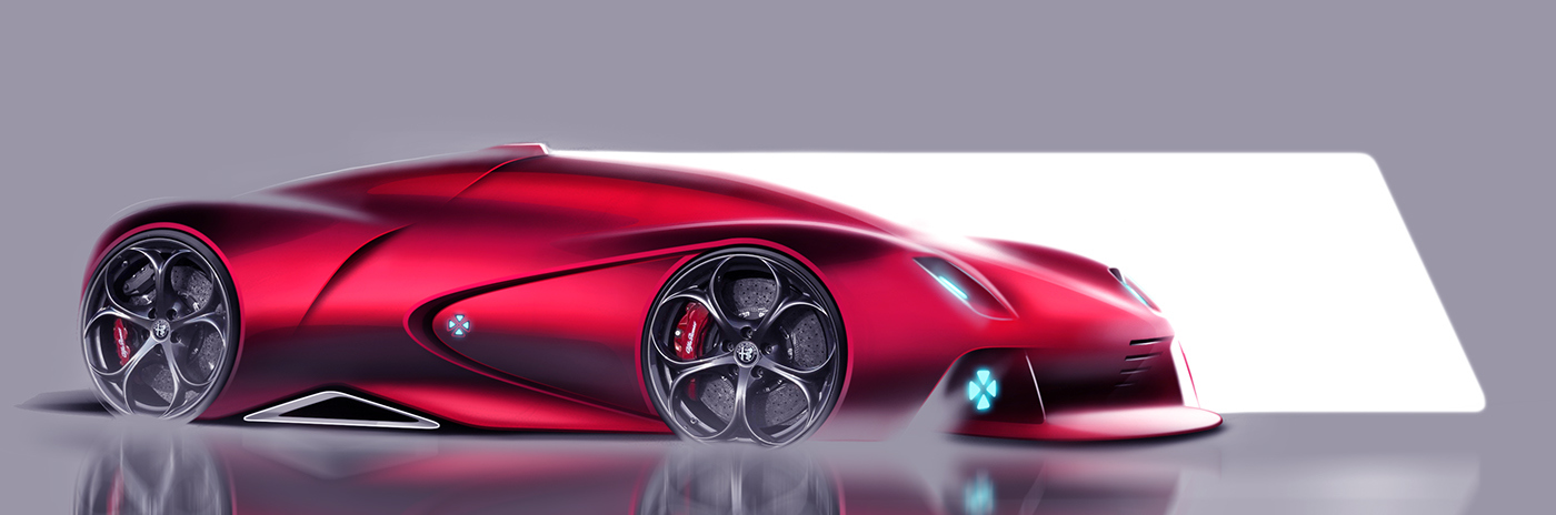 automobile，design sketch，Design，originality，fashion，