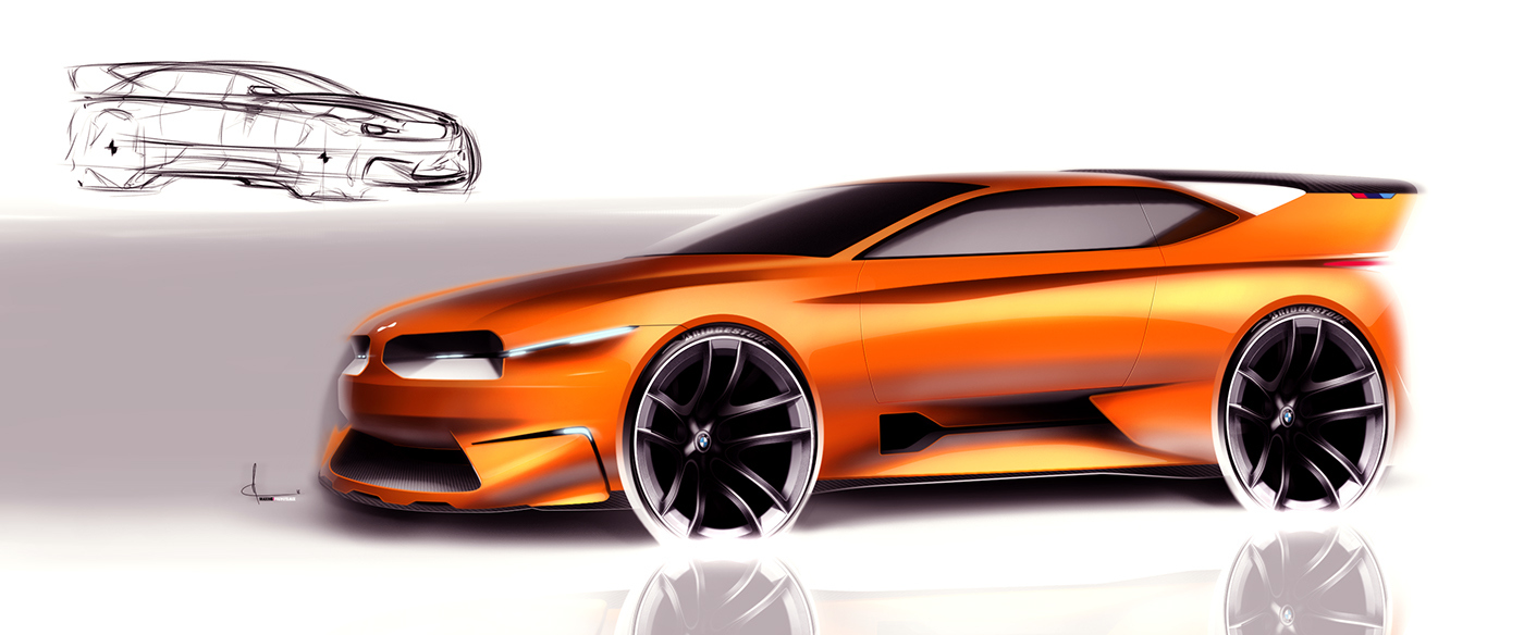 automobile，design sketch，Design，originality，fashion，