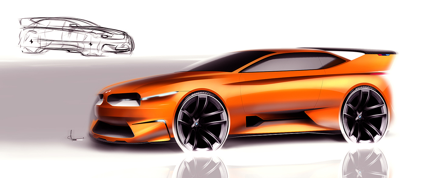 automobile，design sketch，Design，originality，fashion，