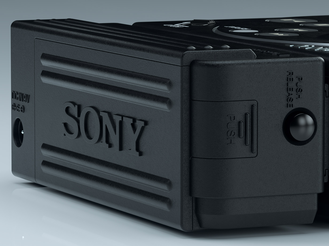 sony，sound，Render，modeling，