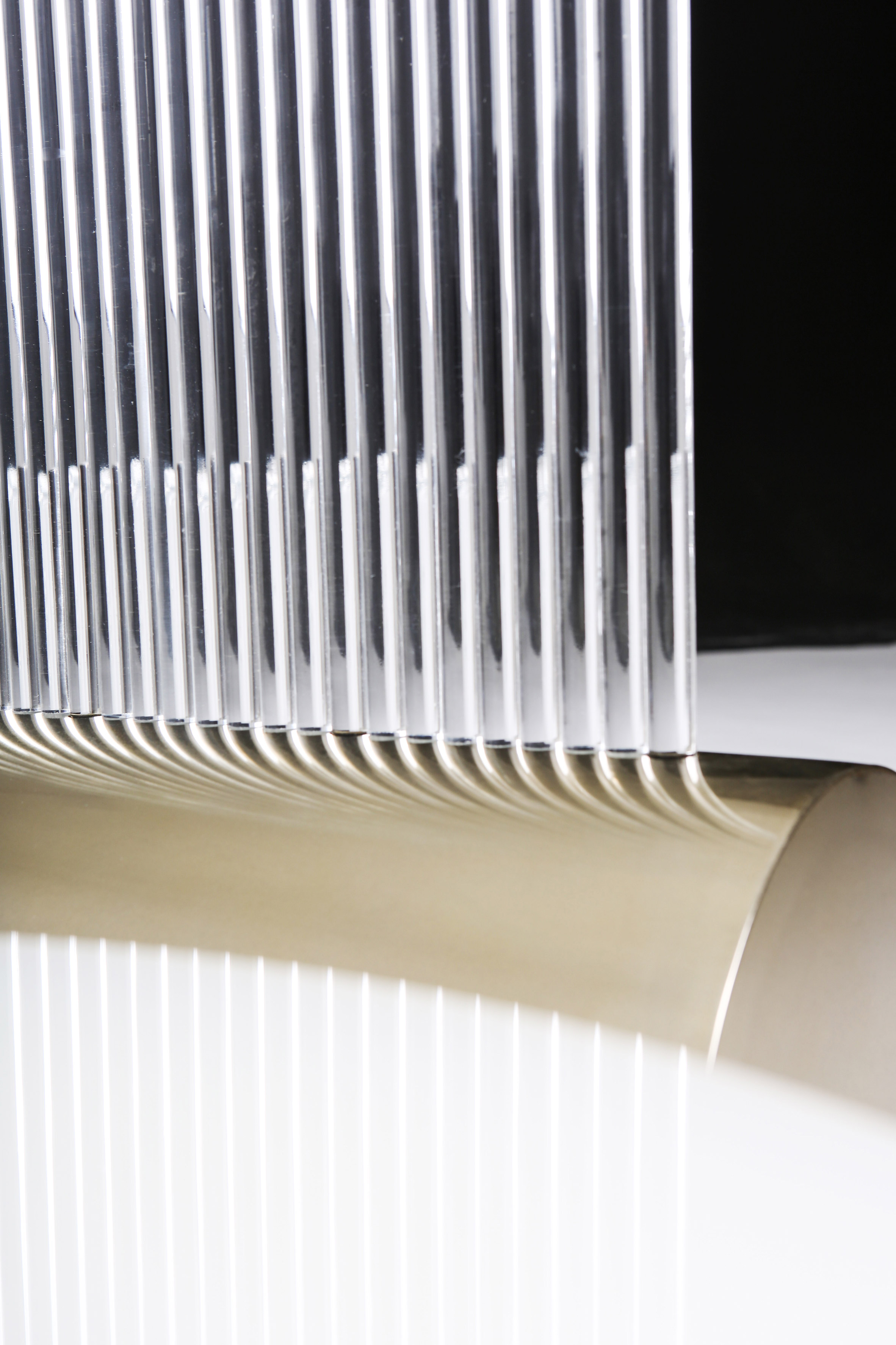 Side table，chair，a partition，Acrylic，stainless steel，