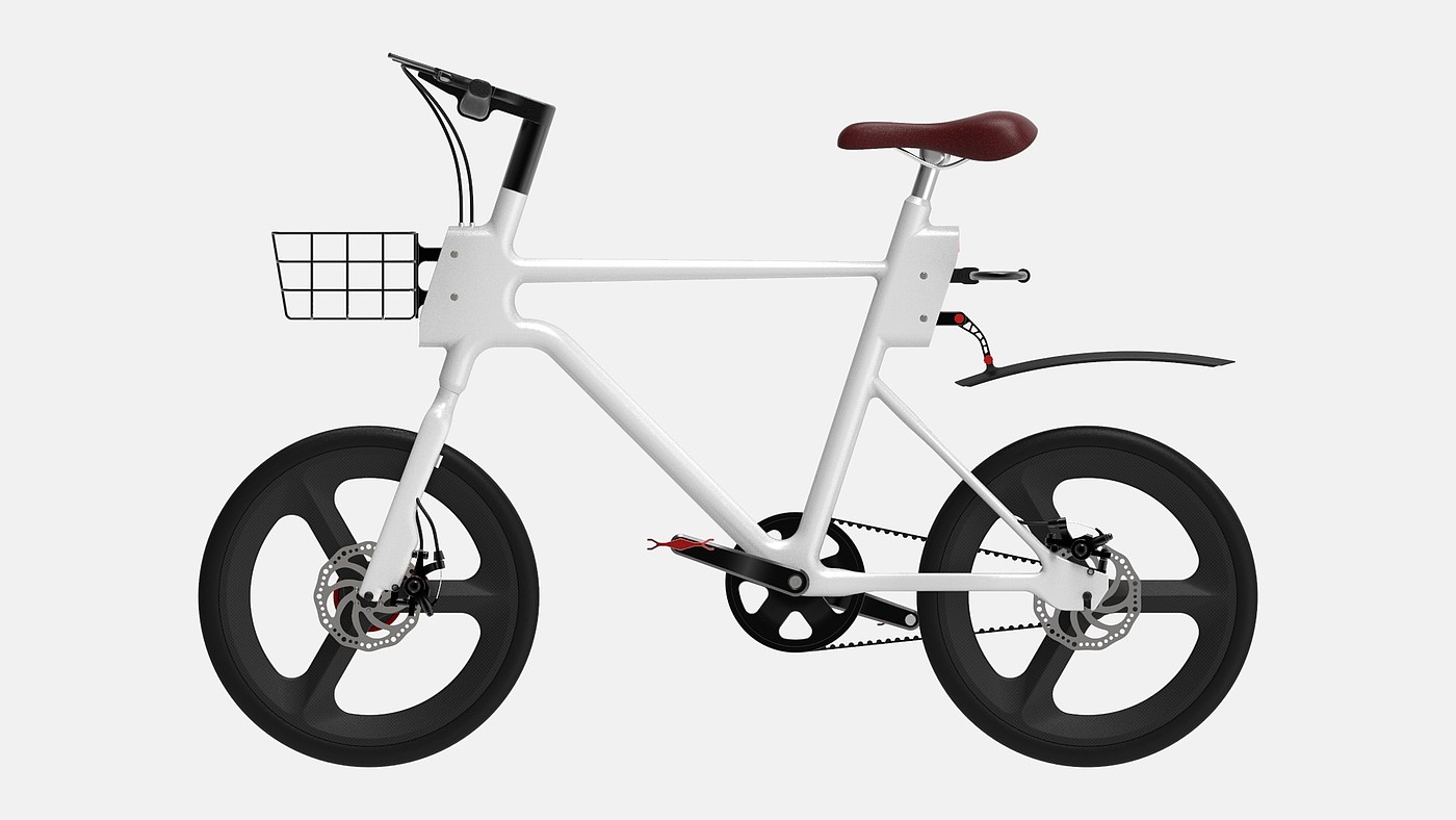 交通工具设计，自行车，实用单车，都市出行，
