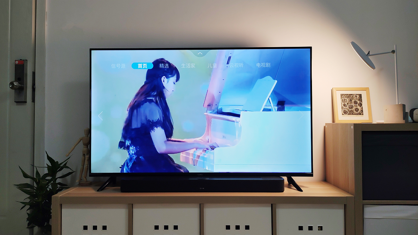 LETV super TV，F55，evaluating ，4K，Large screen，Design，
