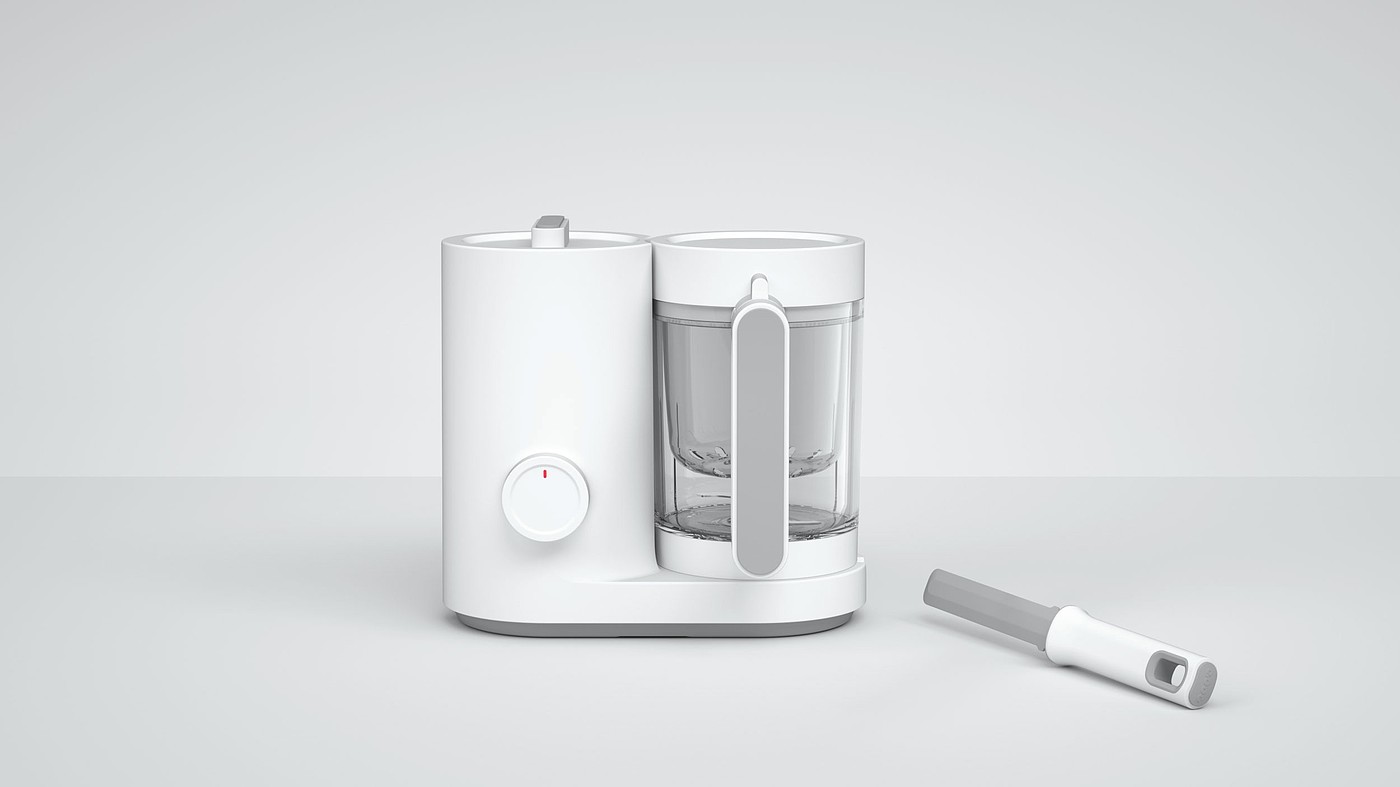 Auxiliary food machine，food processor，baby，BabyCare auxiliary food machine，Design of baby food aid machine，