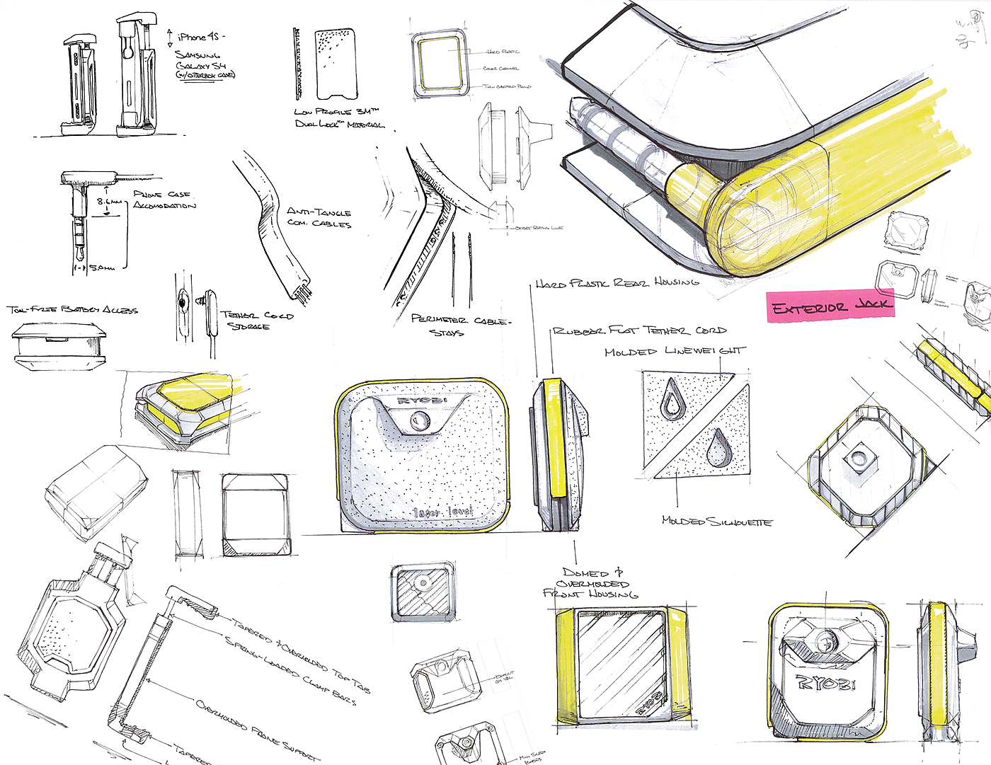 product design，industrial design，Hand drawn，household electrical appliances，Exercise sample，