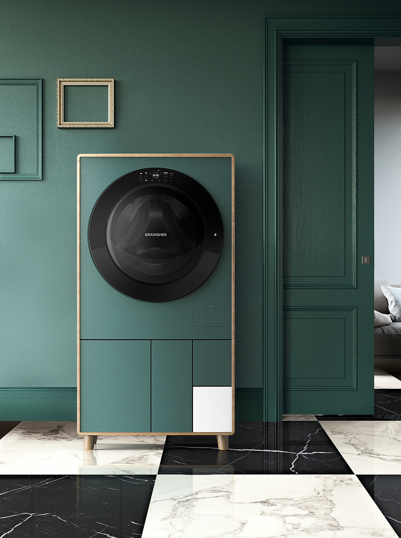 Washing machine，dehumidifier，