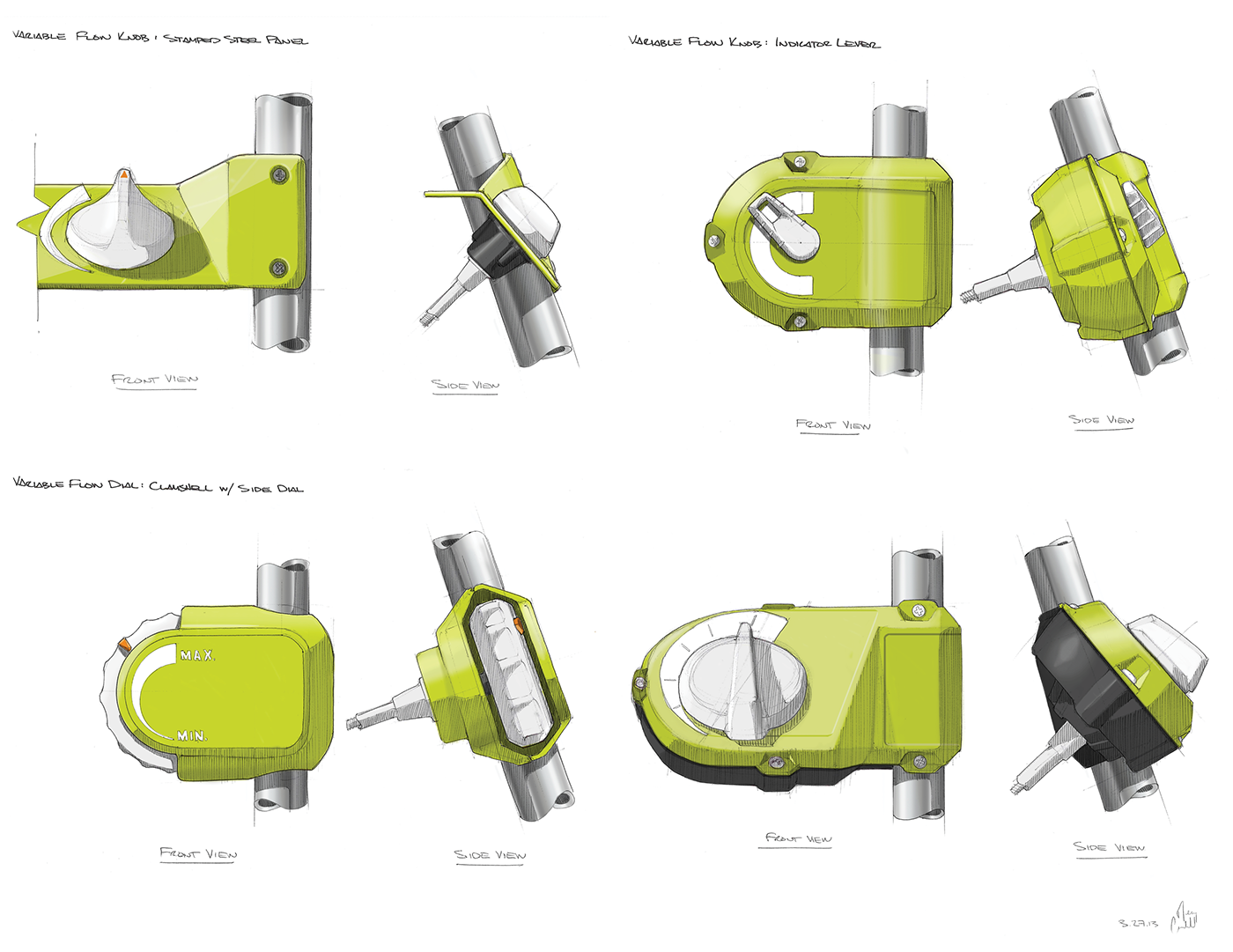 product design，industrial design，Hand drawn，household electrical appliances，Exercise sample，
