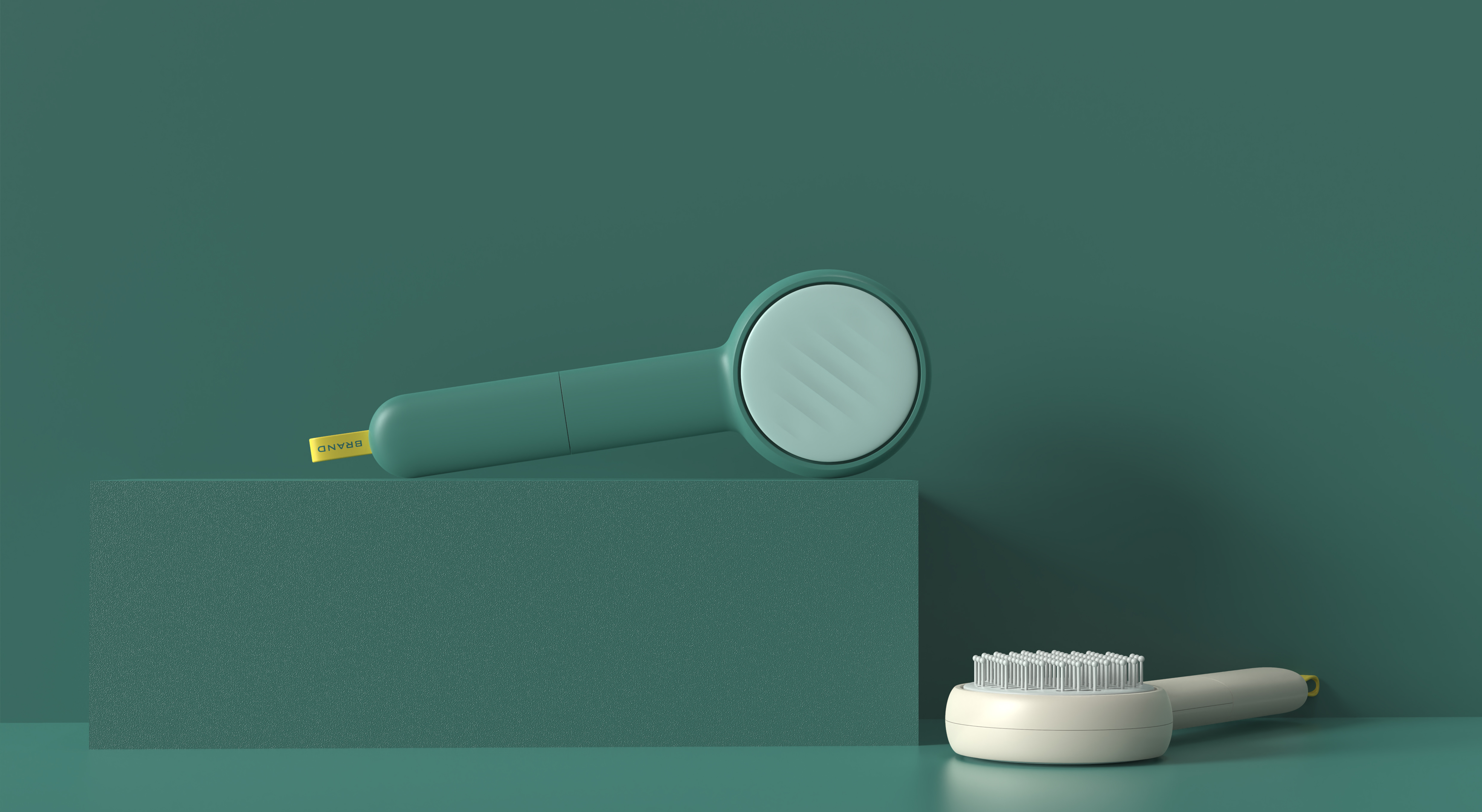 Spade design，Pet brush，