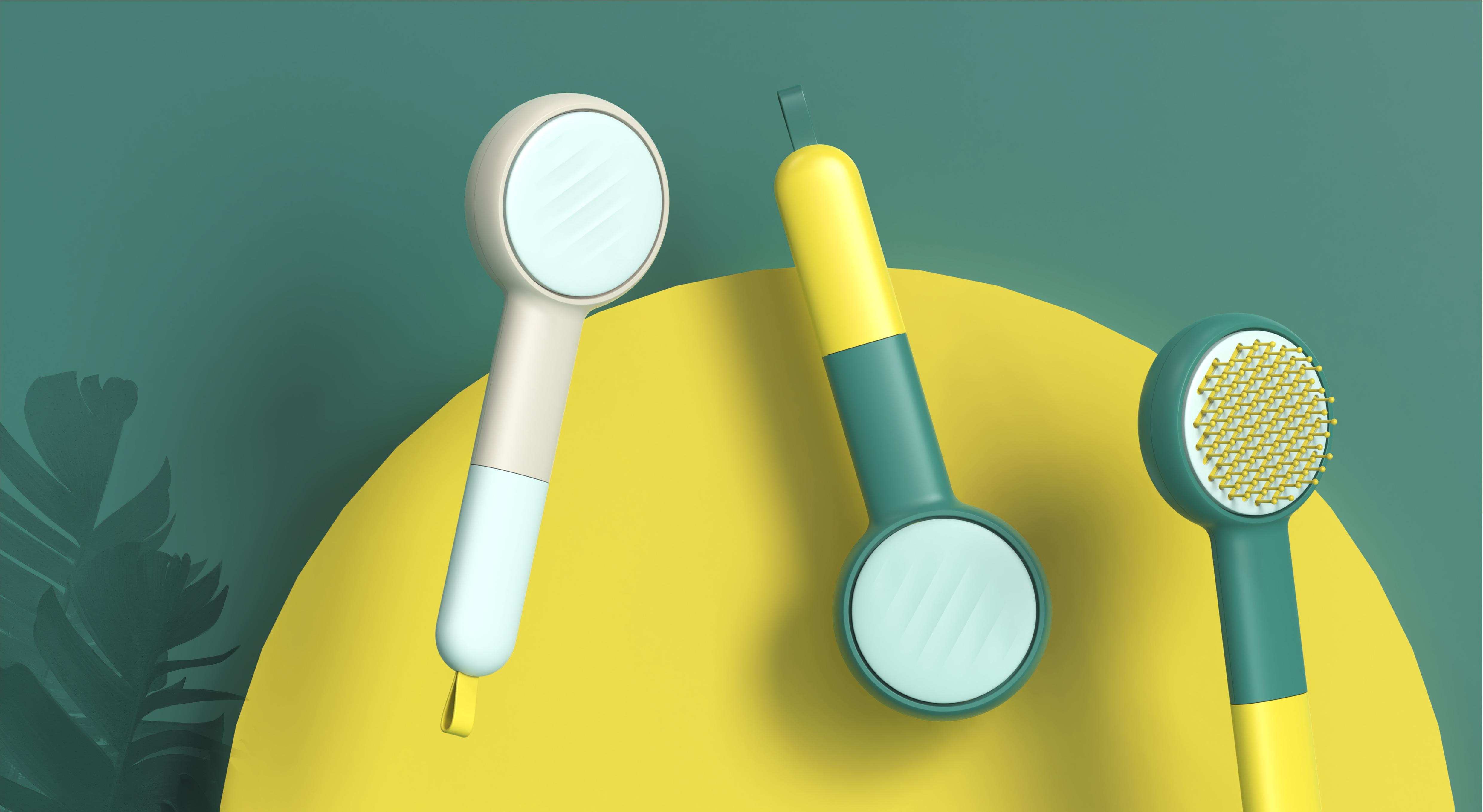 Spade design，Pet brush，