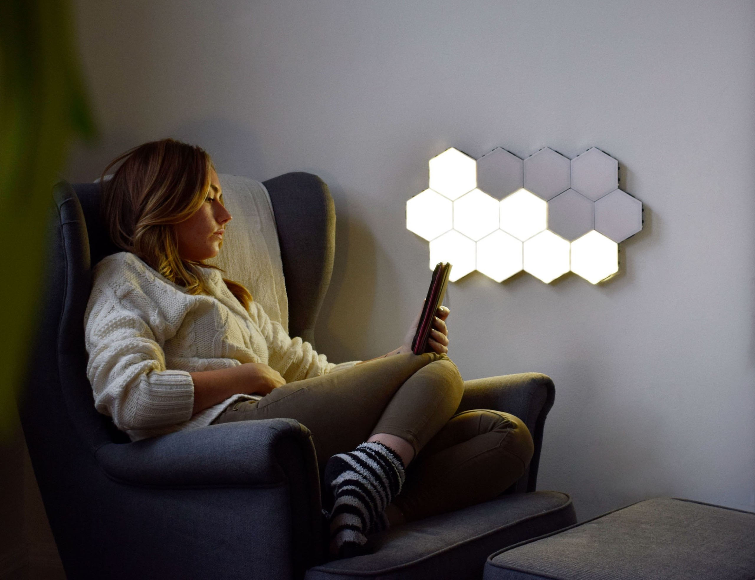 Lighting，lighting，Helios Touch，Touch sensitive lamp，ceramic tile，