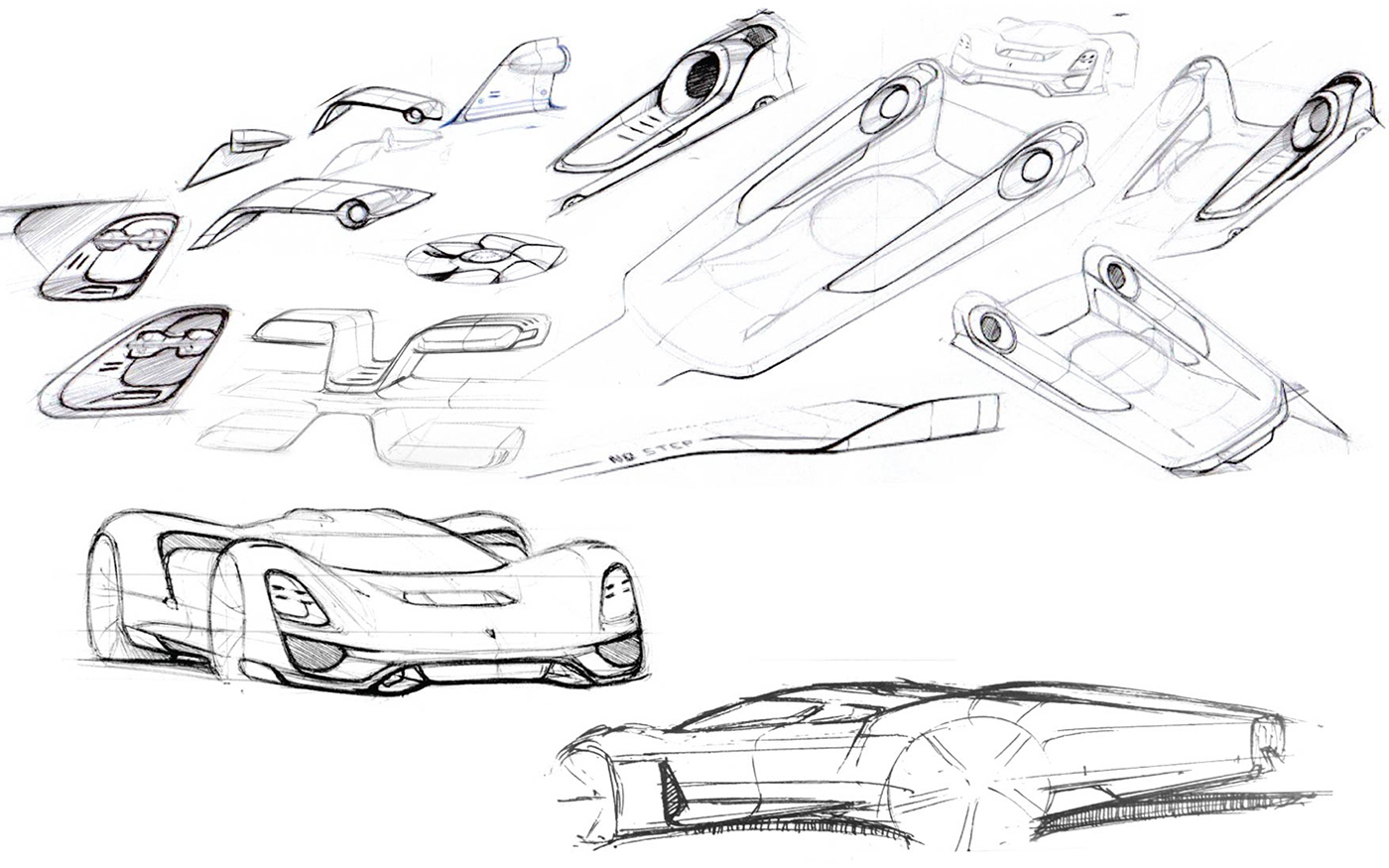 product design，industrial design，automobile，Porsche，vehicle，