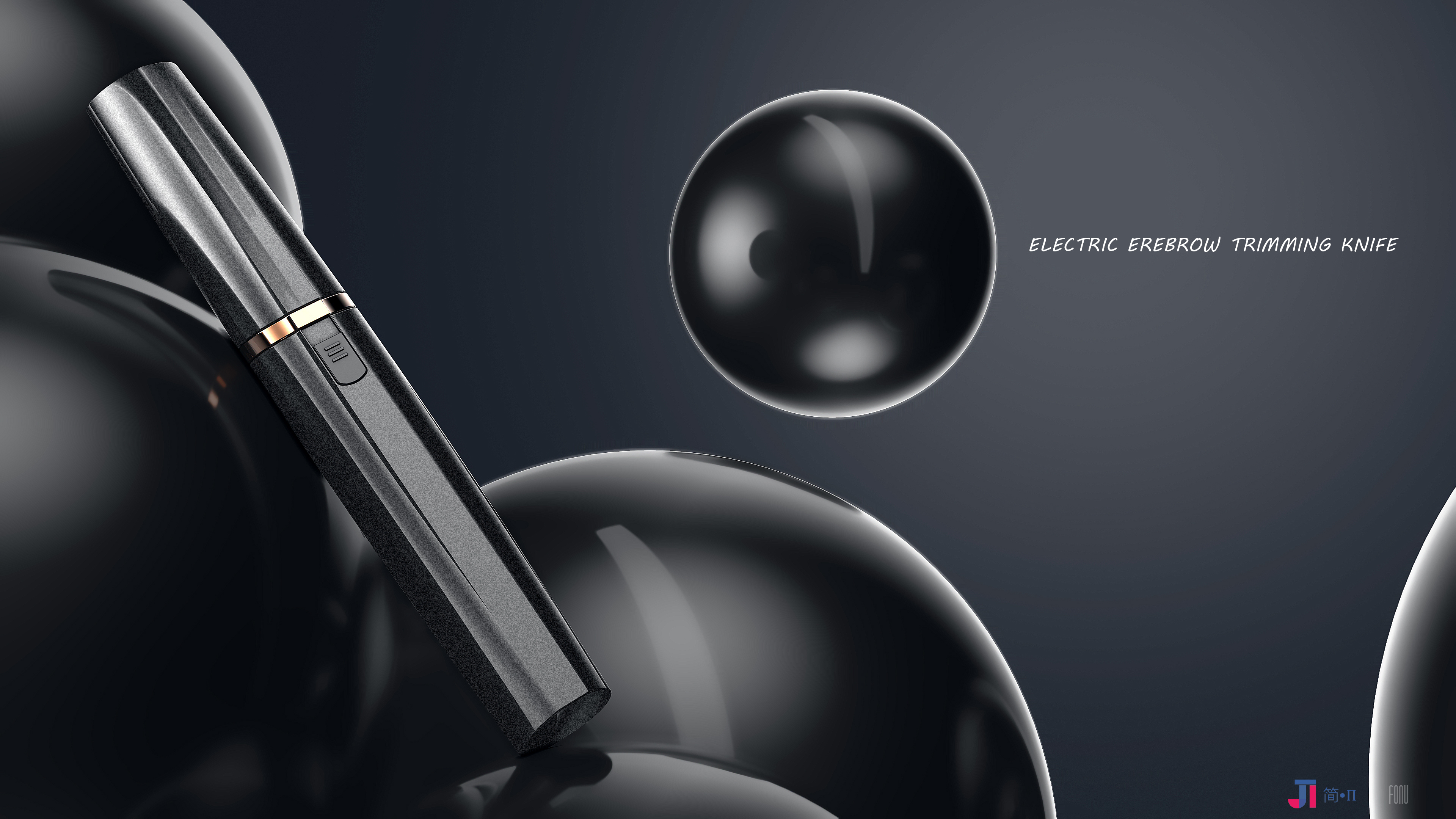 Electric eyebrow trimming knife tailored for beauty loving women，