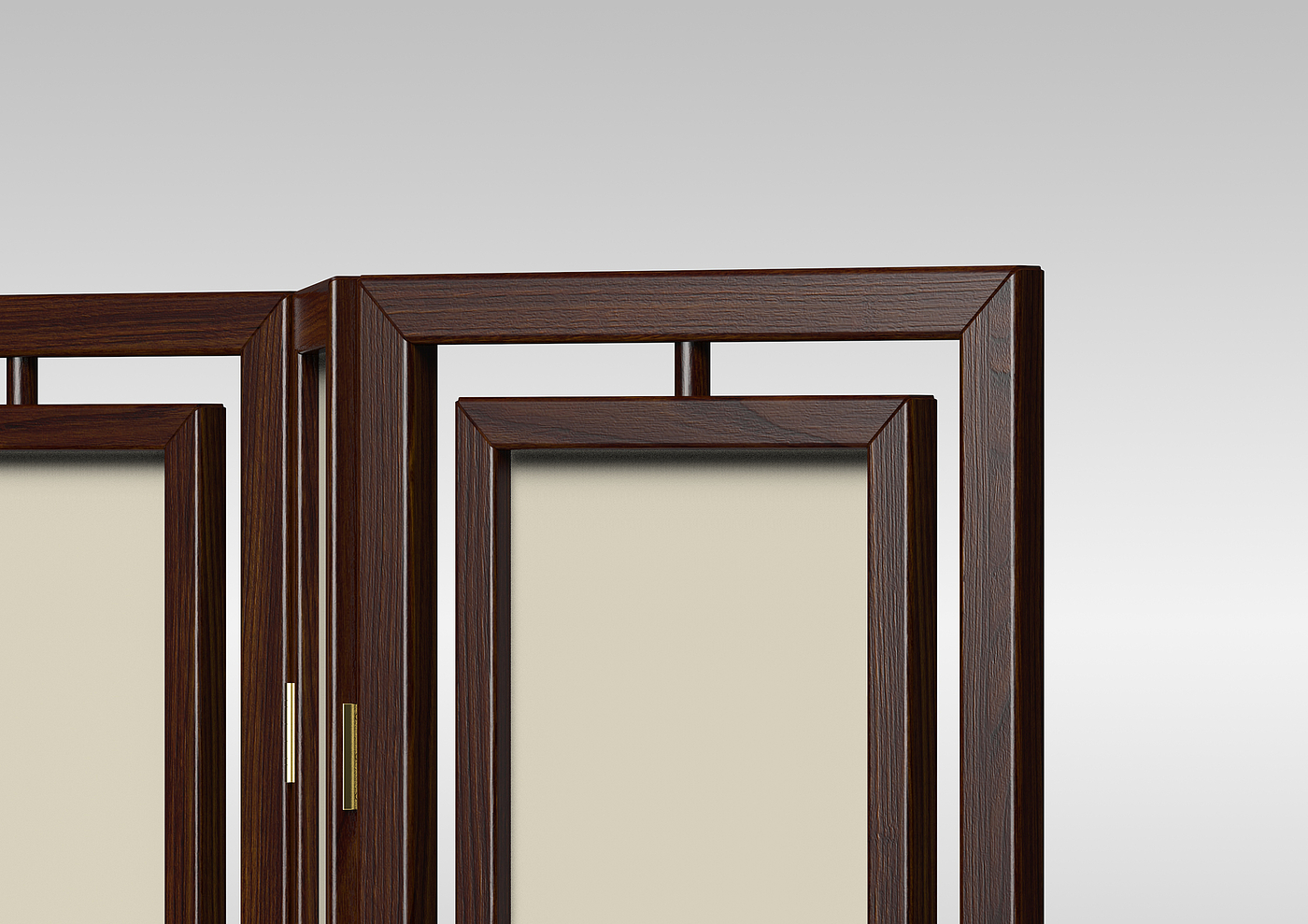 Solid wood furniture，New Chinese style，screen，partition，