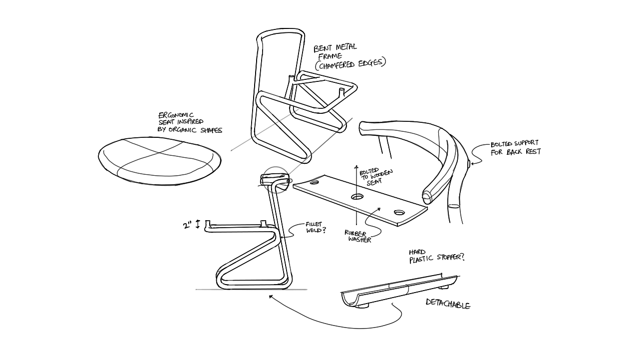 chair，wooden ，aluminium，furniture，rubber，