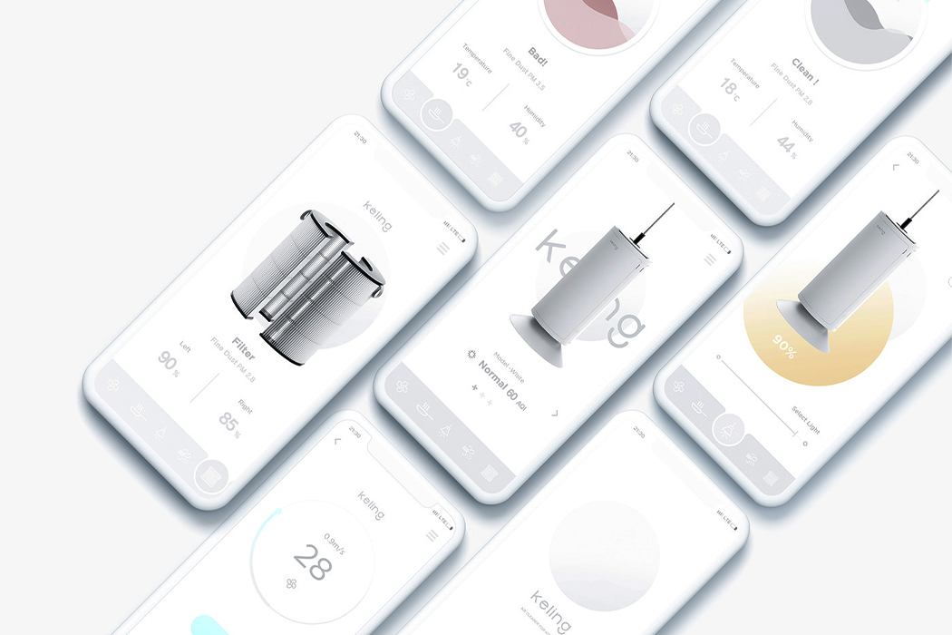 air cleaner，lamp，kitchen，cooking，intelligence，