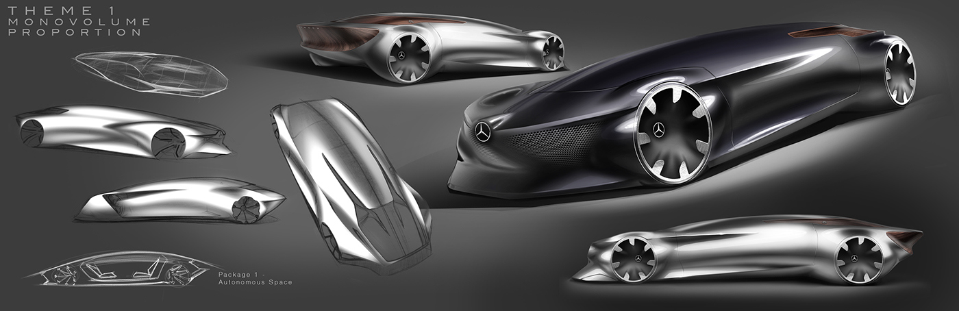 Benz，luxury，concept，vehicle，Design，