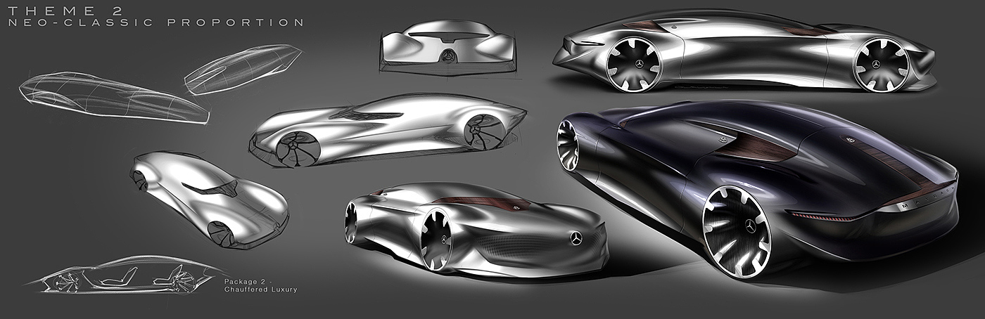 Benz，luxury，concept，vehicle，Design，