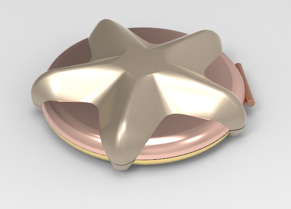 Combine ocean elements with cosmetic box，