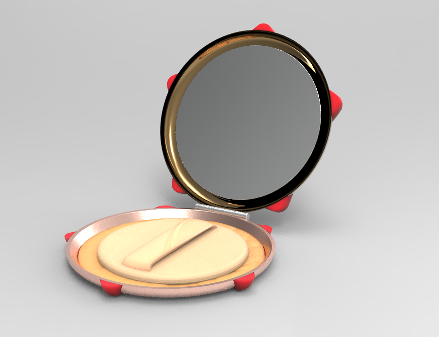 Combine ocean elements with cosmetic box，