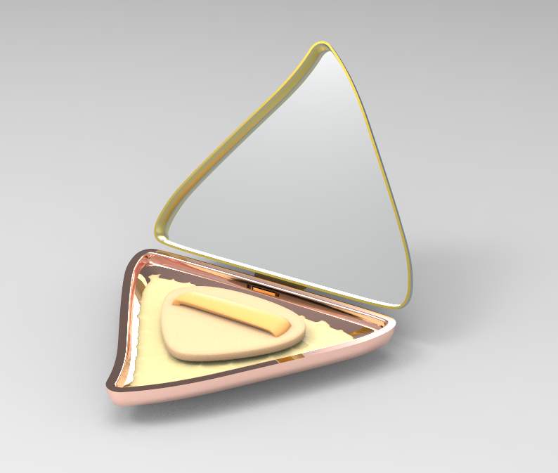 Combine ocean elements with cosmetic box，