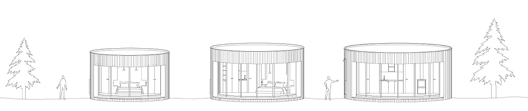 Architecture，live，passenger cabin，The Alps，Small，