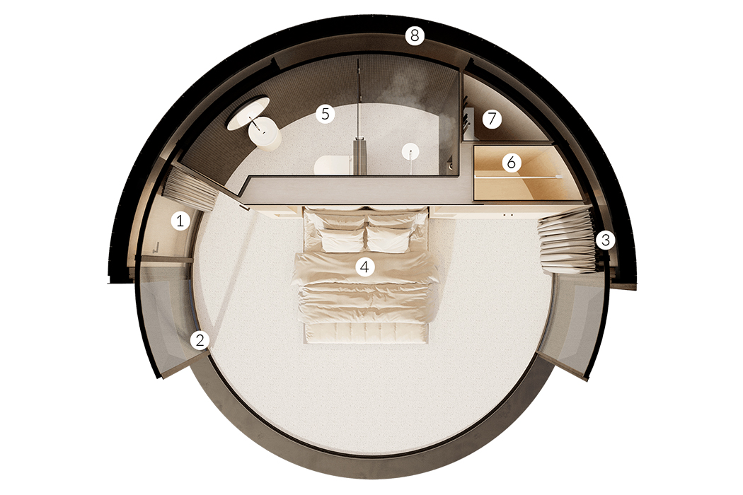 Architecture，live，passenger cabin，The Alps，Small，