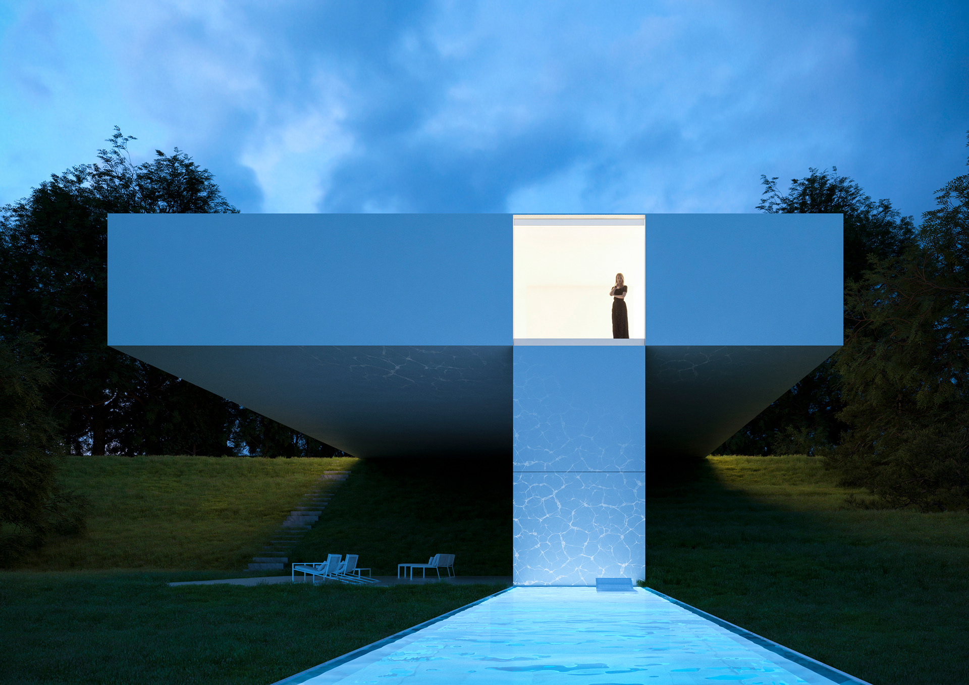 house，zagaleta，Simplicity，French window，modern，