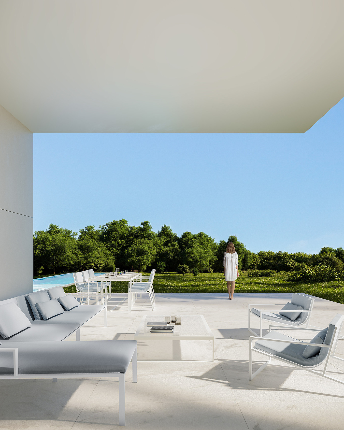 house，zagaleta，Simplicity，French window，modern，