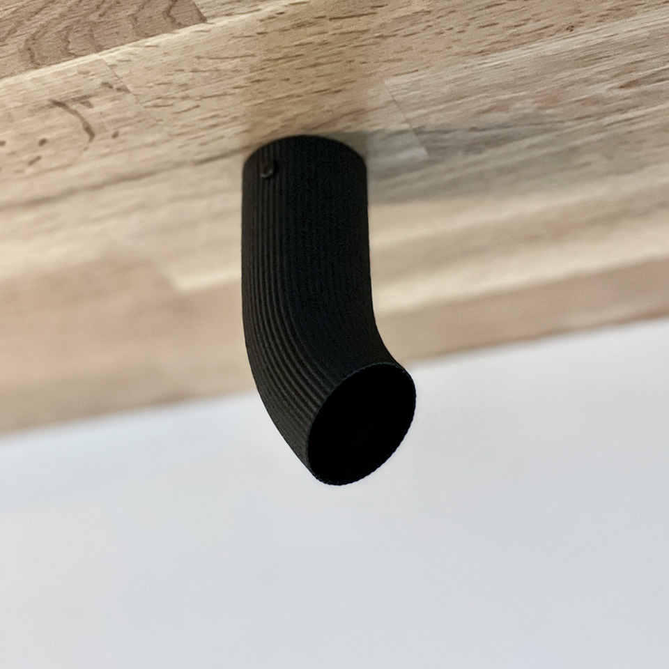 lamp，3D printing，Organic，black，Simplicity，