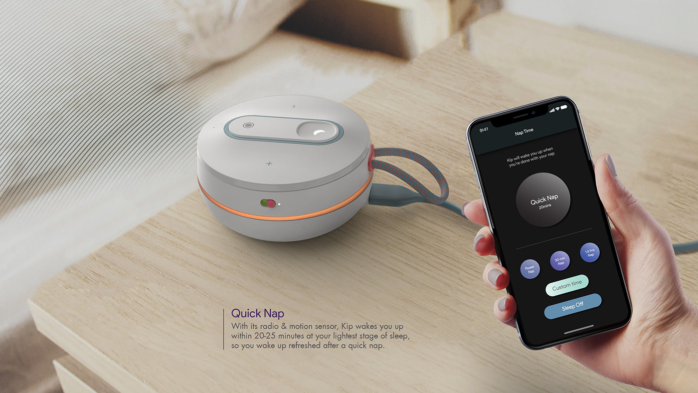 Sleep regulation，Intelligent Home Furnishing system，Kip-Sleep-Well，